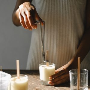 TRAINING COURSE ON MANUFACTURING CANDLE IN A GLASS WITH DECOR